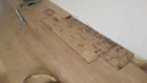 reparatie houten vloer waterschade papendrecht